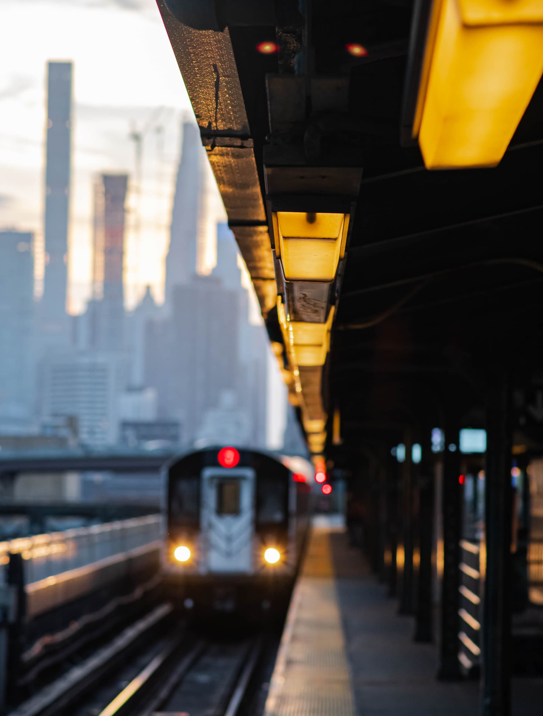 Tramway en gare
